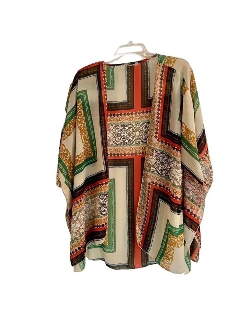 Live 4 Truth Kimono Geometric Multi 1X, One size